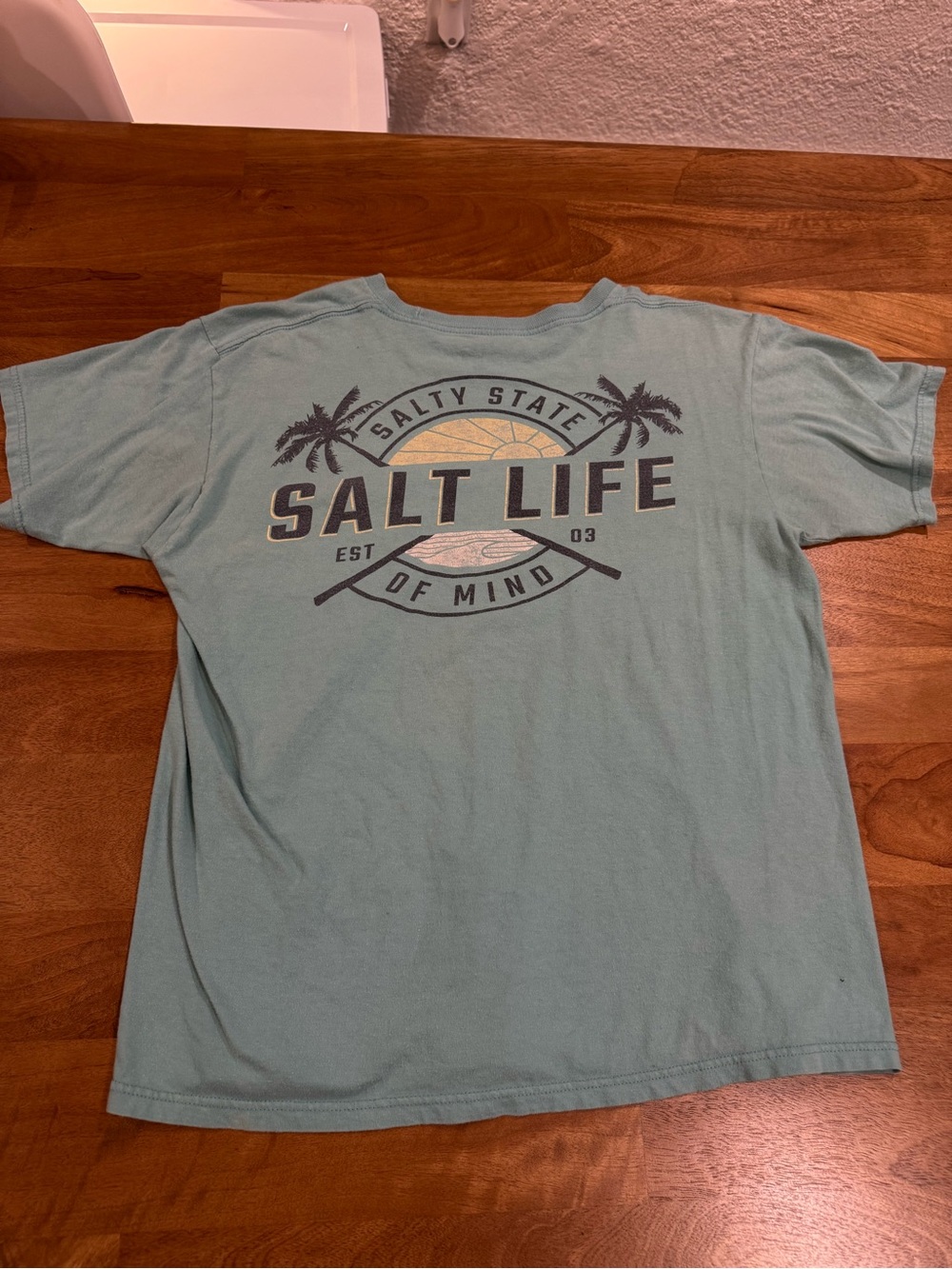 Salt Life Seafoam Graphic Short Sleeve Tee